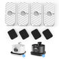 PEKTACO Replacement Filters for Wireless Cat Water Fountain SSPF-V04 2.8L/95oz Automatic Pet Water Fountain Replacement Filters (4 Pack)