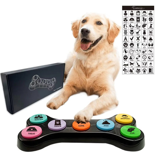 🐶 Dog Talking Buttons Board™ – Teach Your Pup to “Talk” This Holiday